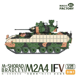 Magic Factory 2004 M-SHORAD Bradley M2A4 IFV 3-in-1 1/35 – zdjęcie 2