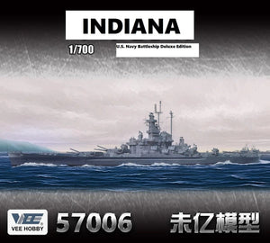 Vee Hobby E57006 USS Indiana BB-58 1944 - Deluxe Edition 1/700