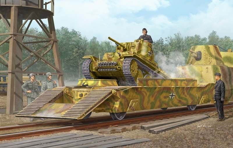 Trumpeter 01508 German IIWW Panzertragerwagen 1/35