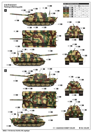 Trumpeter 00923 German Sd.Kfz.186 Jagdtiger 1/16 – immagine 3