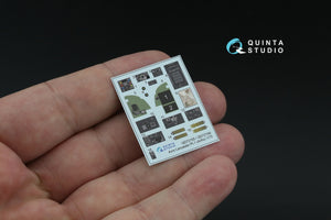 Quinta Studio QD72156 Avro Lancaster B.II 3D-Printed coloured Interior on decal paper (Airfix) 1/72 – zdjęcie 3