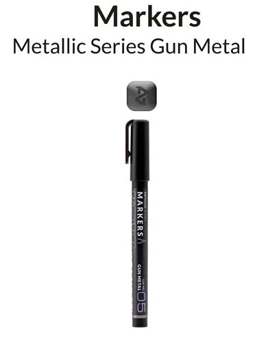 Gaahleri 45152 Metallic Series Marker Gun Metal