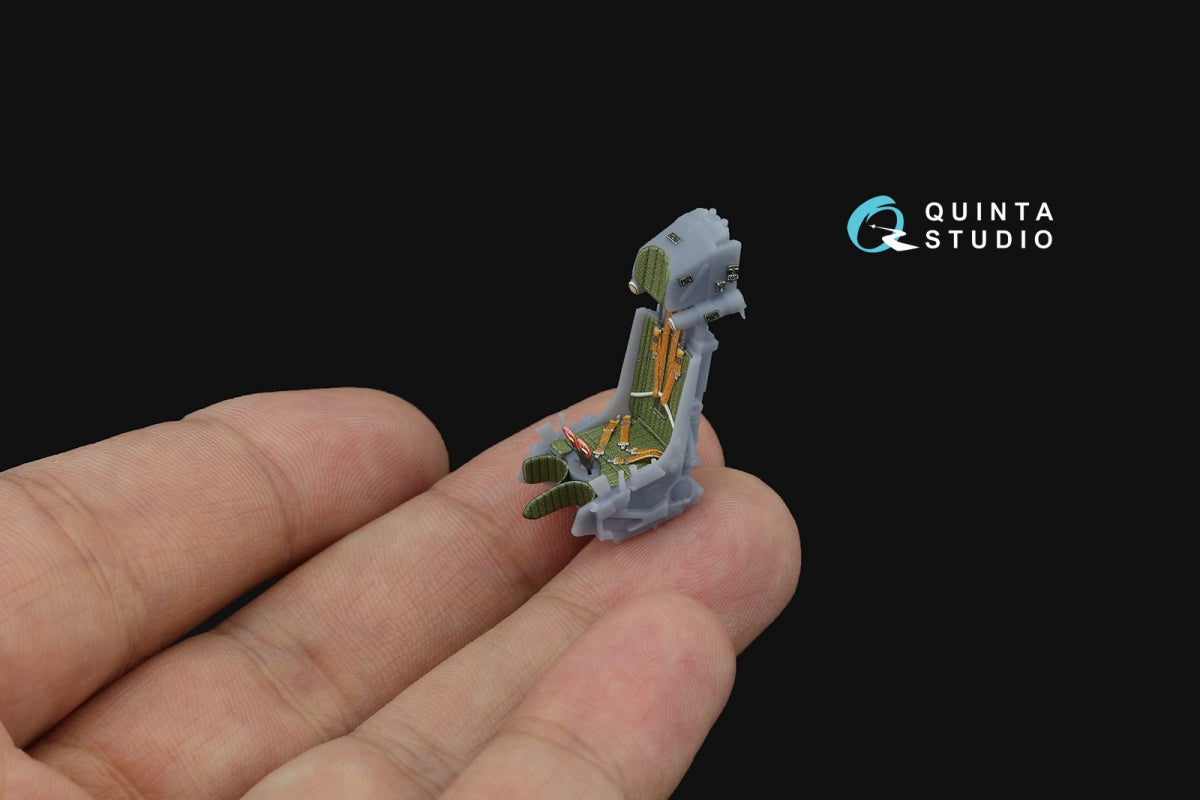 Quinta Studio QR+48069 K-36L (late) ejection seat (for Su-25/Su-25SM aircraft since 2008) (All kits) 1/48 – zdjęcie 7