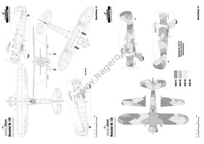 Kagero 3048 Henschel Hs 123 EN – zdjęcie 2