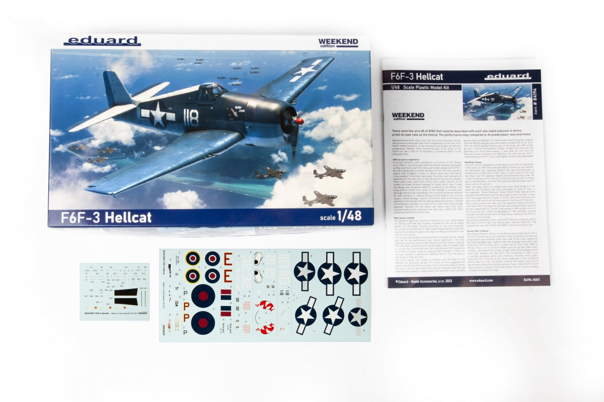 Eduard 84194 F6F-3 Hellcat Weekend Edition 1/48 – zdjęcie 3