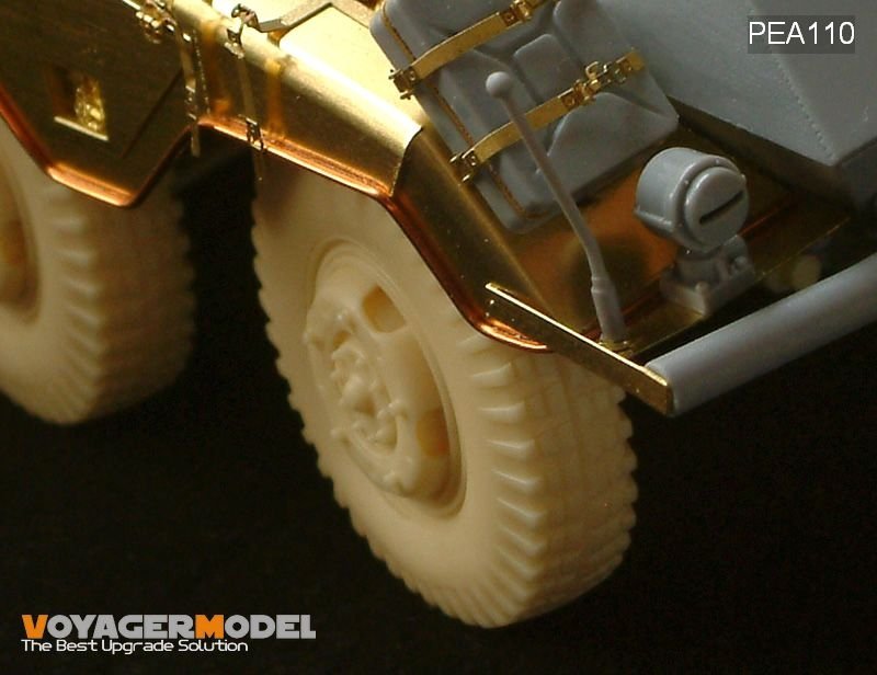 Voyager Model PEA110 Road Wheels for Sd.Kfz.234 Pattern 1 (For DRAGON) 1/35 – immagine 2