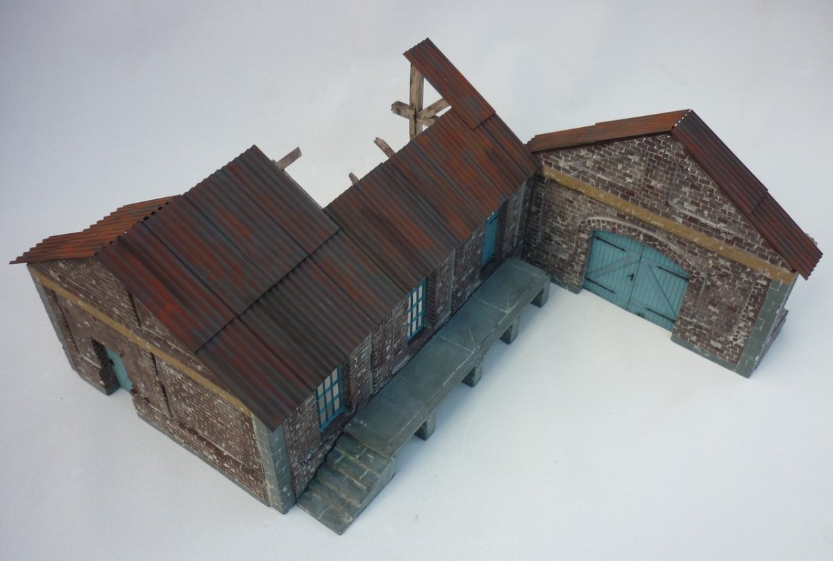 RT-Diorama 35211 Freight Shed (Modular System) 1/35 – zdjęcie 13