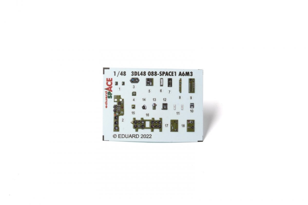 Eduard 3DL48088 A6M3 SPACE EDUARD 1/48 – image 3