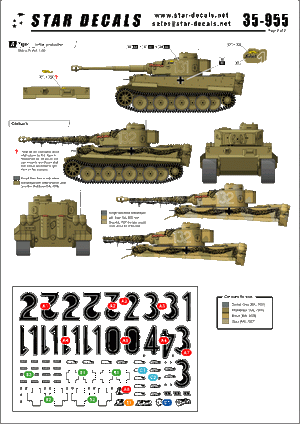 Star Decals 35-955 Afrika Tigers 2 1/35 – image 2