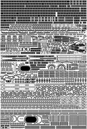 Pontos 35003F1 IJN Yamato Detail Up Set 1/350 – zdjęcie 5