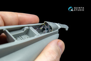Quinta Studio QD48042 F/A-18A 3D-Printed &amp;amp; coloured Interior on decal paper (for Kinetic) 1/48 – zdjęcie 4