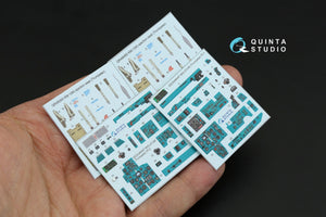 Quinta Studio QD48447 MiG-21UM 3D-Printed colored Interior on decal paper (Trumpeter) 1/48 – image 2