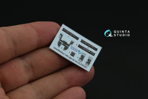 Quinta Studio QD72134 AV-8B late 3D-Printed coloured Interior on decal paper (Hasegawa) 1/72 – zdjęcie 5
