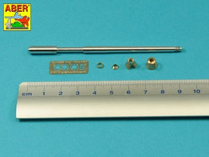 Aber 35L-068N 75mm KwK40L/43 barrel with early muzzle brake for German Panzer IV Ausf.G tanks 1/35 – image 3