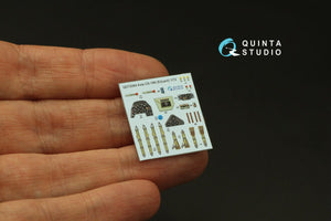 Quinta Studio QD72064 Avia CS-199 3D-Printed &amp;amp; coloured Interior on decal paper (Eduard) 1/72 – zdjęcie 8