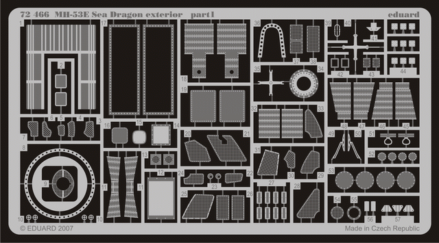 Eduard BIG7232 MH-53E 1/72 ITALERI – immagine 6