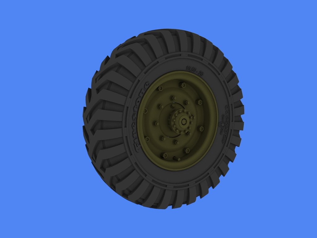 Panzer Art RE35-263 Humber Mk IV AC road wheels (Firestone) 1/35 – zdjęcie 2