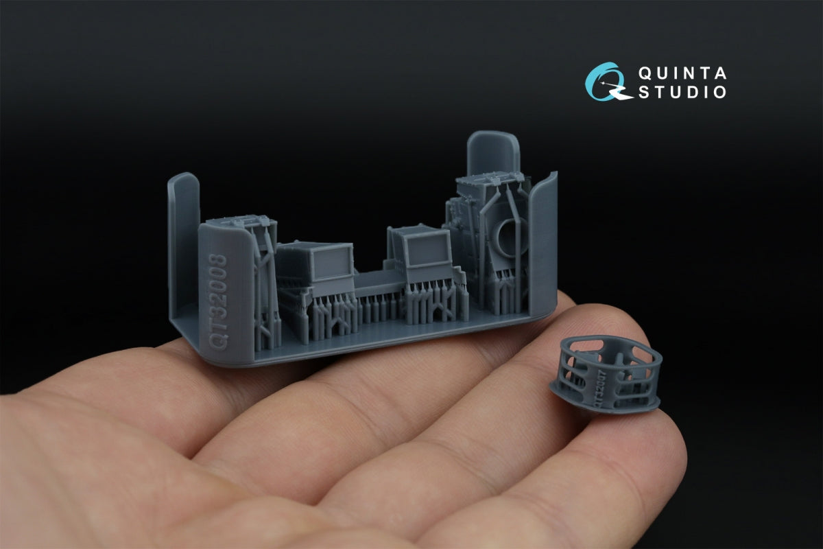 Quinta Studio QDS+32228 Tornado Gr.4 3D-Printed &amp;amp; coloured Interior on decal paper (Italeri) (Small version) (with 3D-printed resin parts) 1/32 – zdjęcie 8