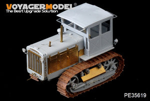 Tracteur soviétique ChTZ S-65 de la Seconde Guerre mondiale, modèle Voyager PE35619 avec cabine, pour TRUMPETER 05539, échelle 1/35 – image 7