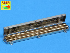 Aber 35L-089 Set of 2 German 2cm L/65 gun barrel for Flak 38 with storage box 1/35 – zdjęcie 7