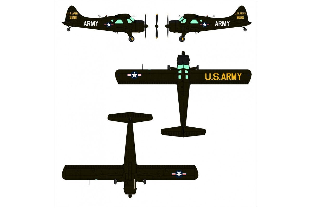 Dora Wings 48059 L-20A/U-6A Beaver 1/48 – zdjęcie 7
