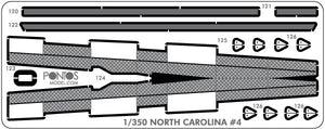 Pontos 35024WD1 USS BB-55 North Carolina Wooden Deck set 1/350 – zdjęcie 2