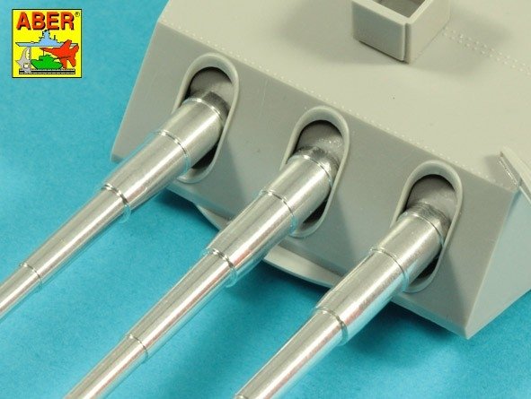 Aber 200L-01 Main Armament for US battleship Iova or Missouri 406mm x9, 127mm x20 1/200 – zdjęcie 5