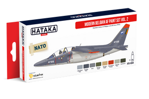 Hataka HTK-AS64 Modern Belgian AF paint set vol. 2 – zdjęcie 2
