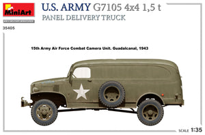 MiniArt 35405 U.S. ARMY G7105 4х4 1,5 t PANEL DELIVERY TRUCK 1/35 – zdjęcie 4