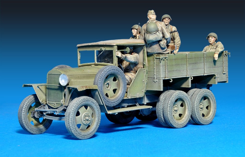 MiniArt 35173 GAZ-AAA Mod. 1941. SOVIET CARGO TRUCK 1/35 – zdjęcie 2