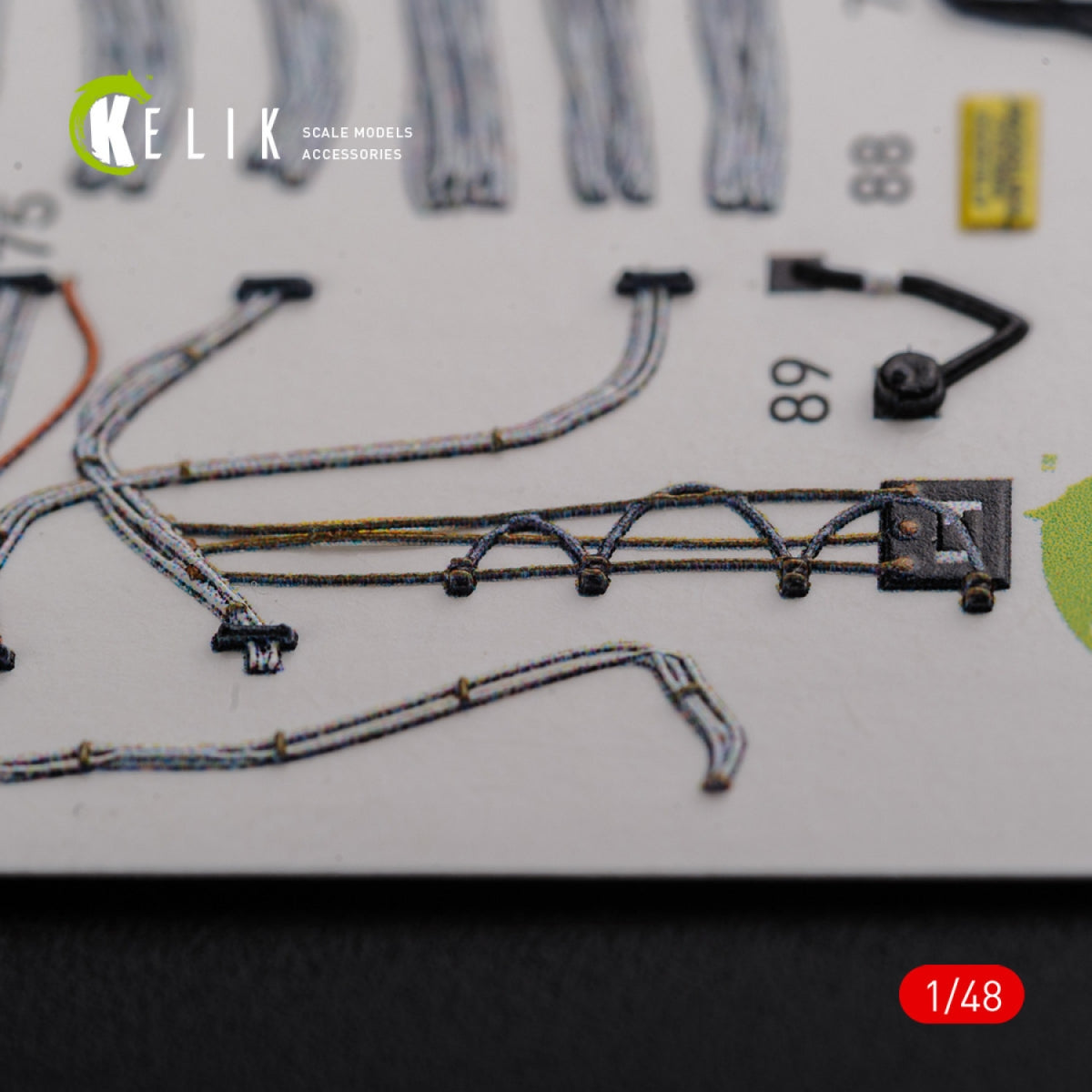 KELIK K48091 CH-46E Cargo compartment interior 3D decals for Academy kit 1/48 – zdjęcie 13