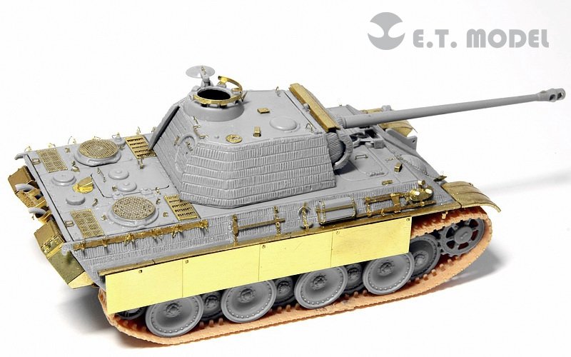E.T. Model E72-009 WWII German Panther G For DRAGON Kit 1/72 – zdjęcie 5