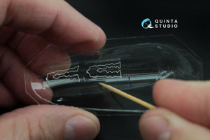 Quinta Studio QC72007 Yak-130 vacuformed clear canopy with det.cord (for Zvezda kit) 1/72 – zdjęcie 6