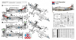 Hobby 2000 72062 A-1H Skyraider ( HASEGAWA + CARTOGRAF + MASKI) 1/72 – zdjęcie 2
