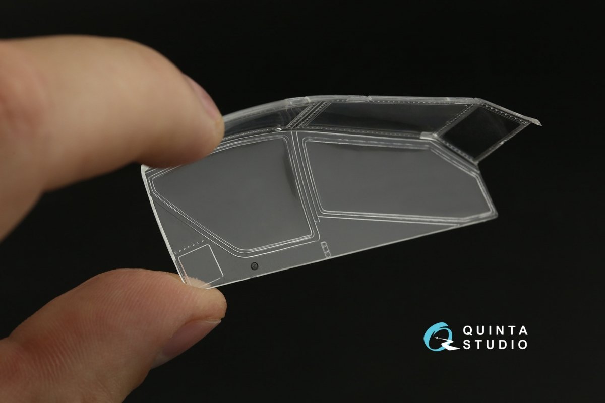 Quinta Studio QDS-48362 AH-64D 3D-Printed &amp;amp; coloured Interior on decal paper (Hasegawa) (Small version) 1/48 – zdjęcie 7