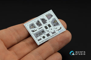 Quinta Studio QDS+48261 Tornado GR.1 3D-Printed colored Interior on decal paper (Revell) (small version) (with 3D-printed resin parts) 1/48 – image 5