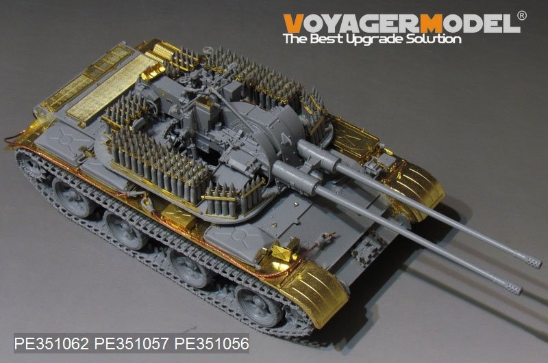 Voyager Model PE351062 Soviet ZSU-57-2 SPAAG Turret Interior Upgrade Set for Takom 1/35 – image 2