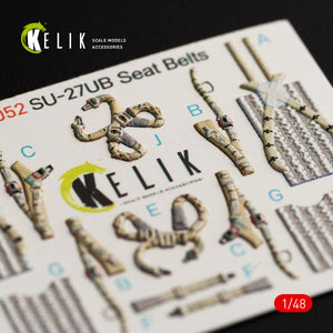 KELIK K48052 SU-27UB FLANKER INTERIOR 3D DECALS FOR GWH KIT 1/48 – image 7