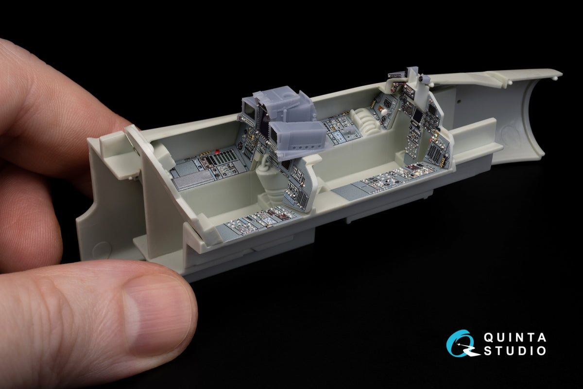 Quinta Studio QD+48263 Tornado GR.4 3D-Printed &amp;amp; colored Interior on decal paper (Revell) (with 3D-printed resin parts) 1/48 – image 15