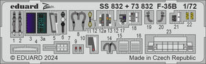 Eduard BIG72184 F-35B detail set Tamiya 1/72 – image 6