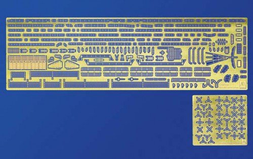 Aoshima 00399 IJN Aircraft Carrier Unryu Photo Etched Parts 1/700