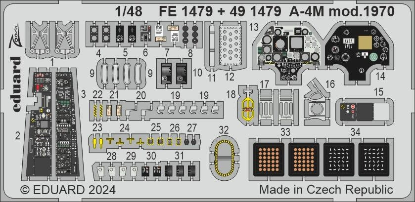 Eduard 491479 A-4M mod. 1970 MAGIC FACTORY 1/48 – image 2