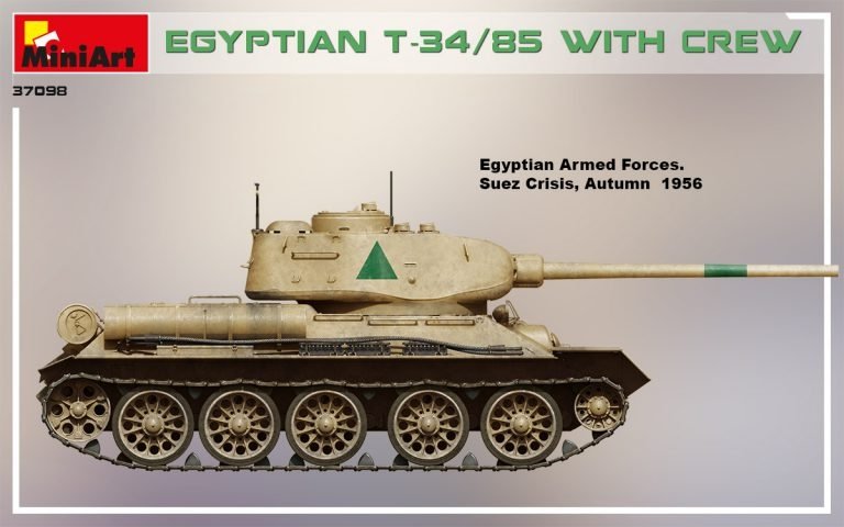 MiniArt 37098 Egyptian T-34/85 1/35 – zdjęcie 3