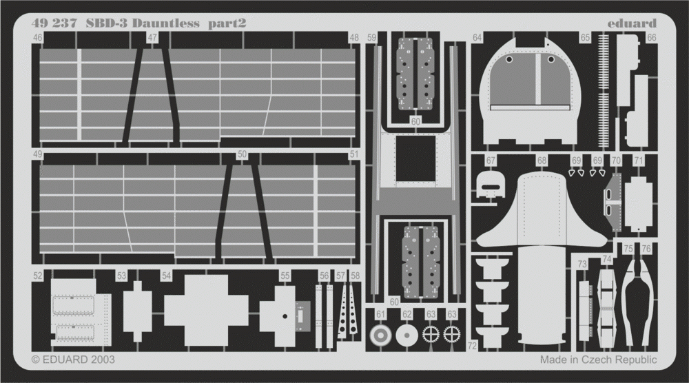 Eduard 49237 SBD-3 1/48 Hasegawa – zdjęcie 3
