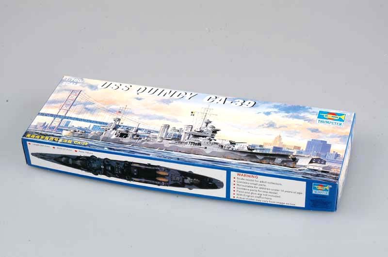 Trumpeter 05748 USS Quincy CA-39 1/700 – zdjęcie 2