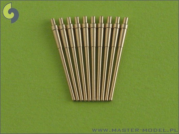 Master SM-700-008 IJN 20cm/50 (8") 3rd Year Type No. 2 barrels - without blastbags (10pcs) - most IJN cruisers