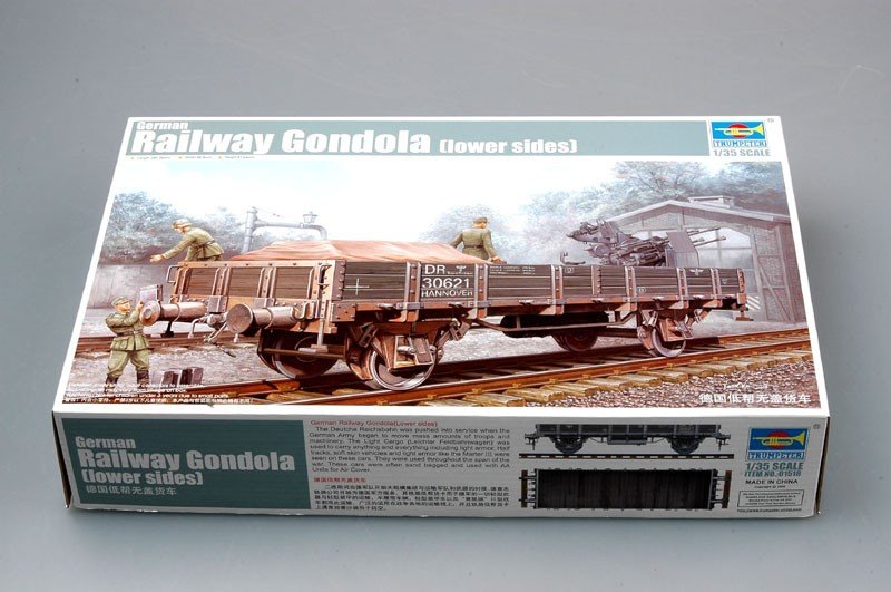Trumpeter 01518 Wondole des chemins de fer allemands (côtés inférieurs) (1/35) – image 2