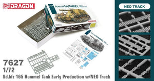 Dragon 7627 Sd.Kfz. 165 Hummel Tank Early Production w/NEO Track 1/72 – image 2