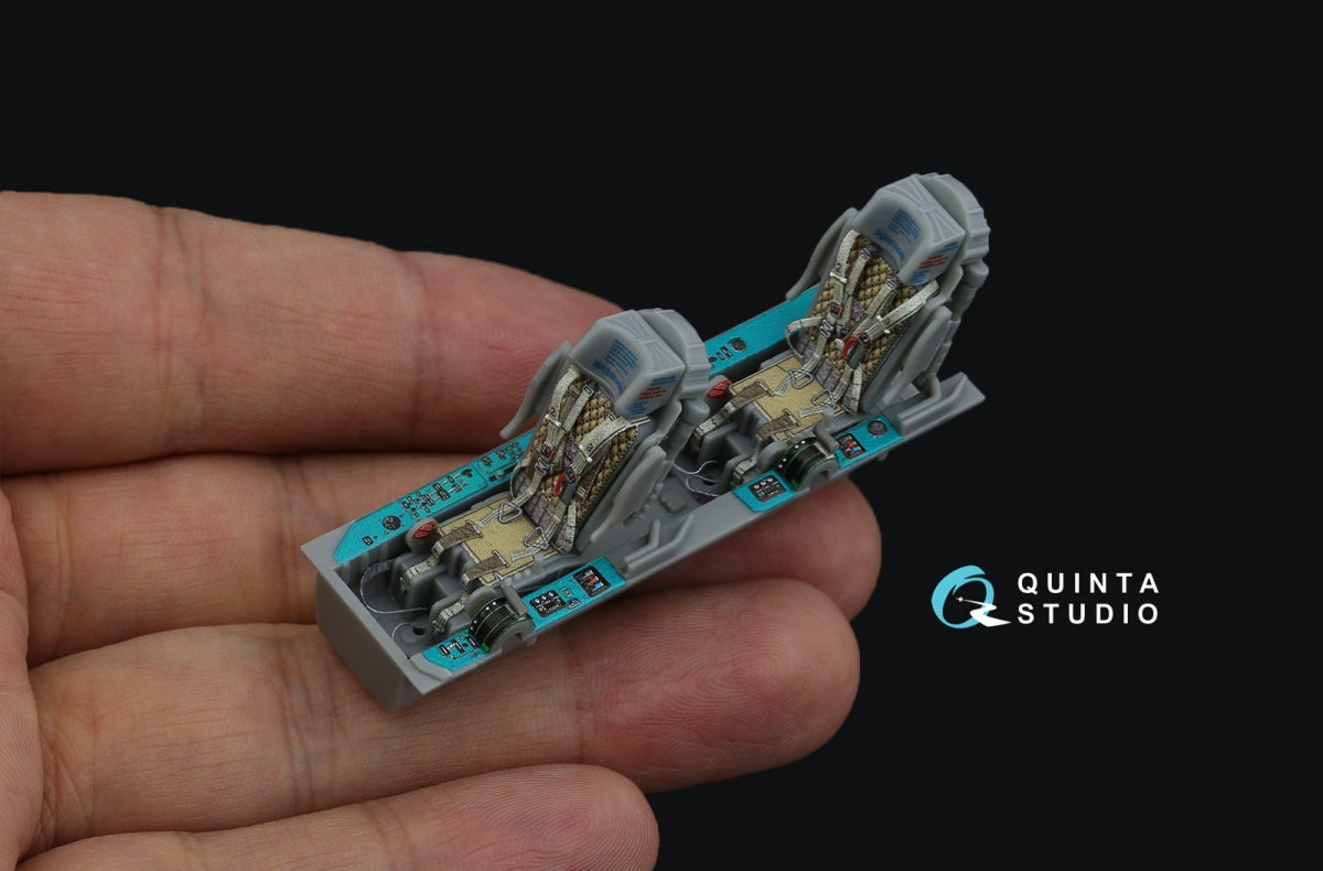 Quinta Studio QD48447 MiG-21UM 3D-Printed colored Interior on decal paper (Trumpeter) 1/48 – image 13