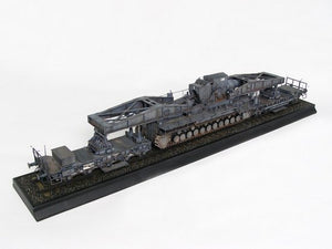 Trumpeter 00209 Morser Karl-Gerat 040/041 on railway transport carrier 1/35 – zdjęcie 4